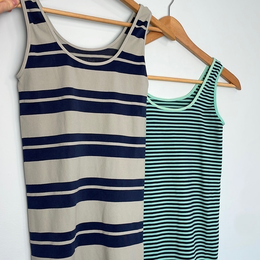 Tees By Tina Seamless Tank Top Bundle One Size